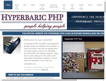 Tablet Screenshot of hyperbaricphp.com